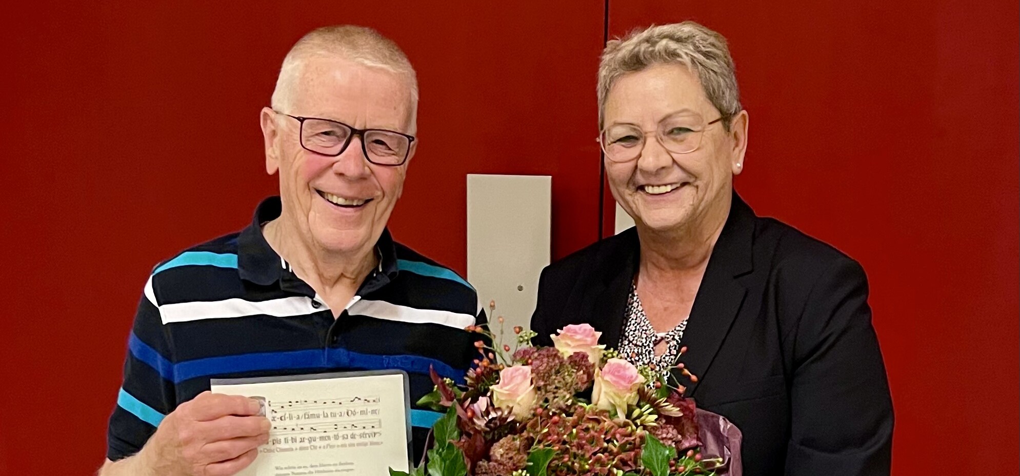 Kirchenchor ehrt Gregor Hauk für 60 Jahre Chormitgliedschaft